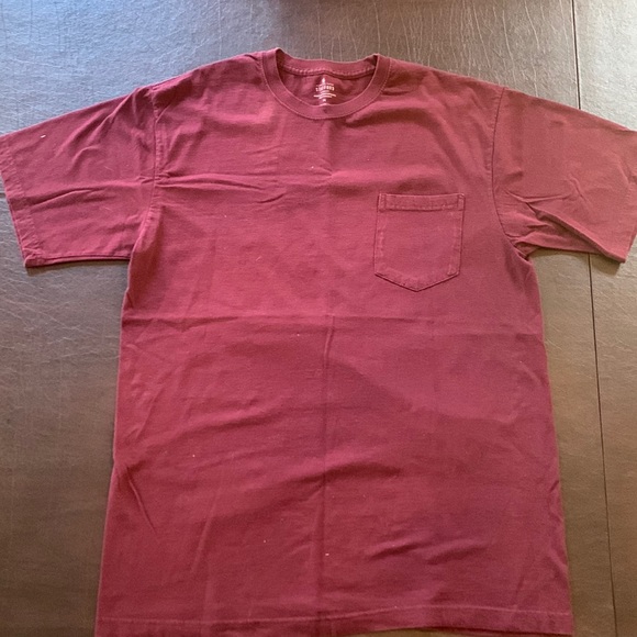 Stafford | Shirts | Maroon Classic Tee 
